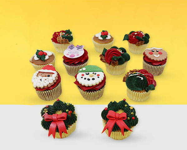 Christmas Treat Cupcakes