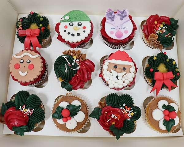 Christmas Treat Cupcakes