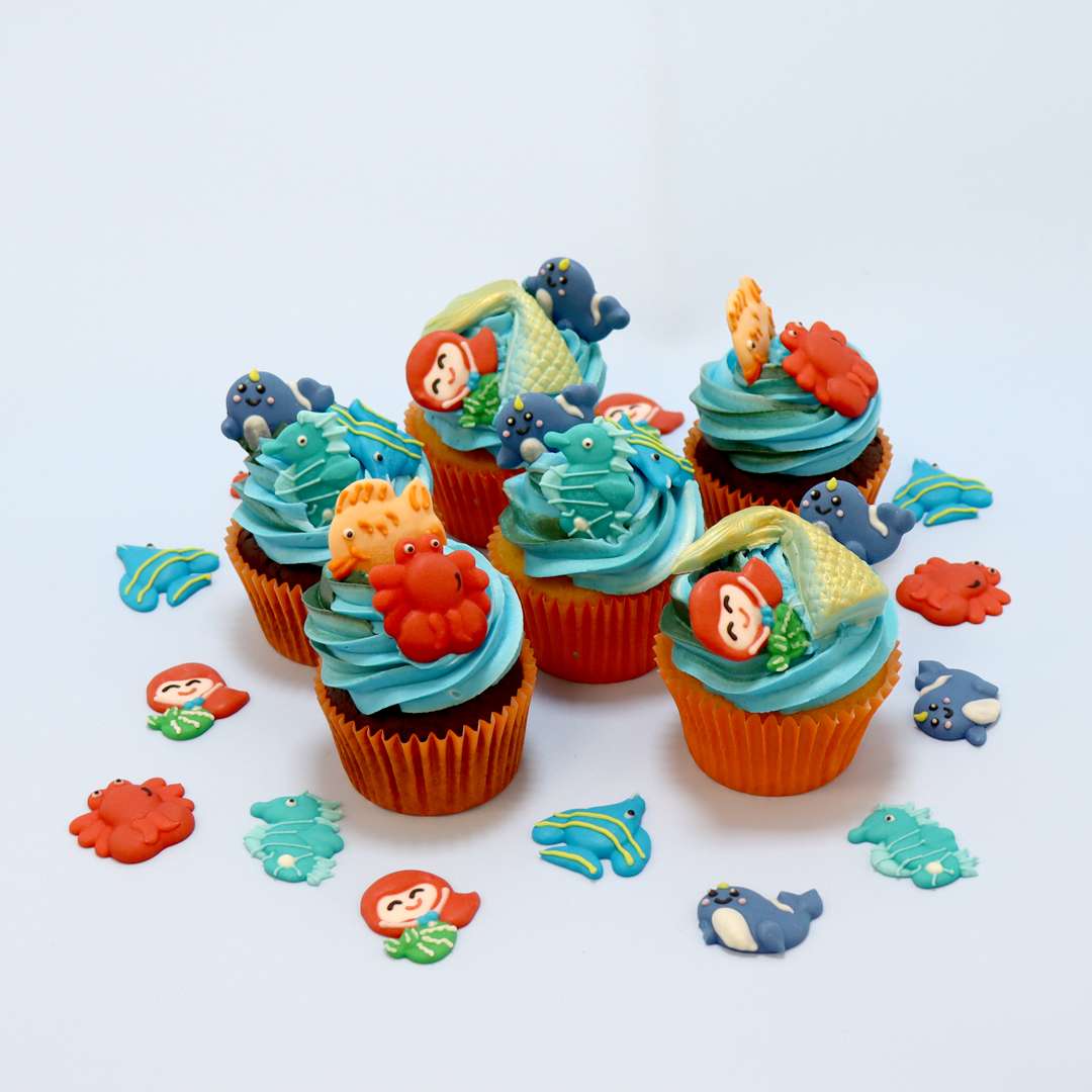 Mermaid cupcakes