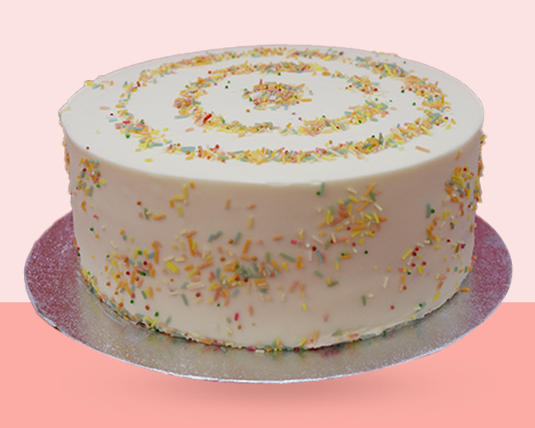 Sprinkle Magic Delight Cake