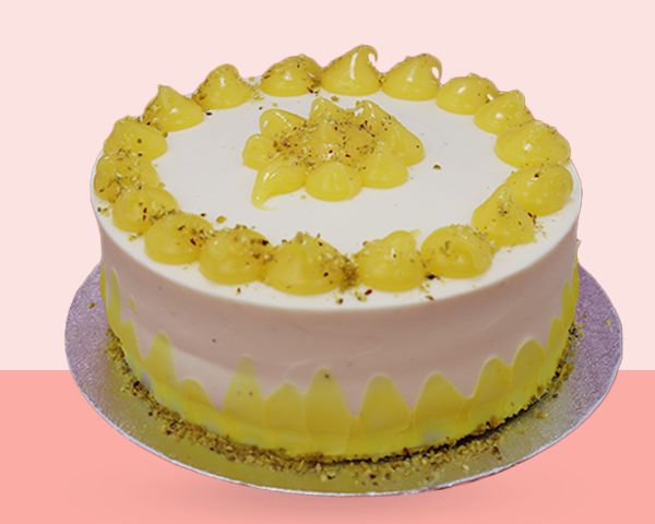 Zesty Lemon Burst Cake